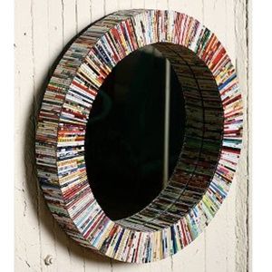 Recycled Magazine Mirror | Urban Outfitters